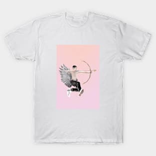 Cupid in a Pink Sky T-Shirt